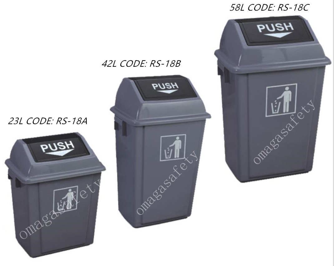 PUSH TRASH CAN CODE: RS-18 SERIES