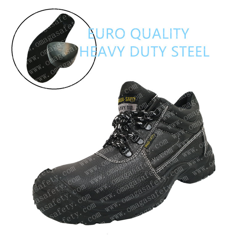 200-1 BLACK HIGH CUT SAFETY SHOES CODE: BS-05