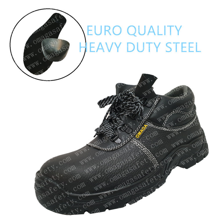 OMAGA BLACK SAFETY SHOES CODE: BS-10